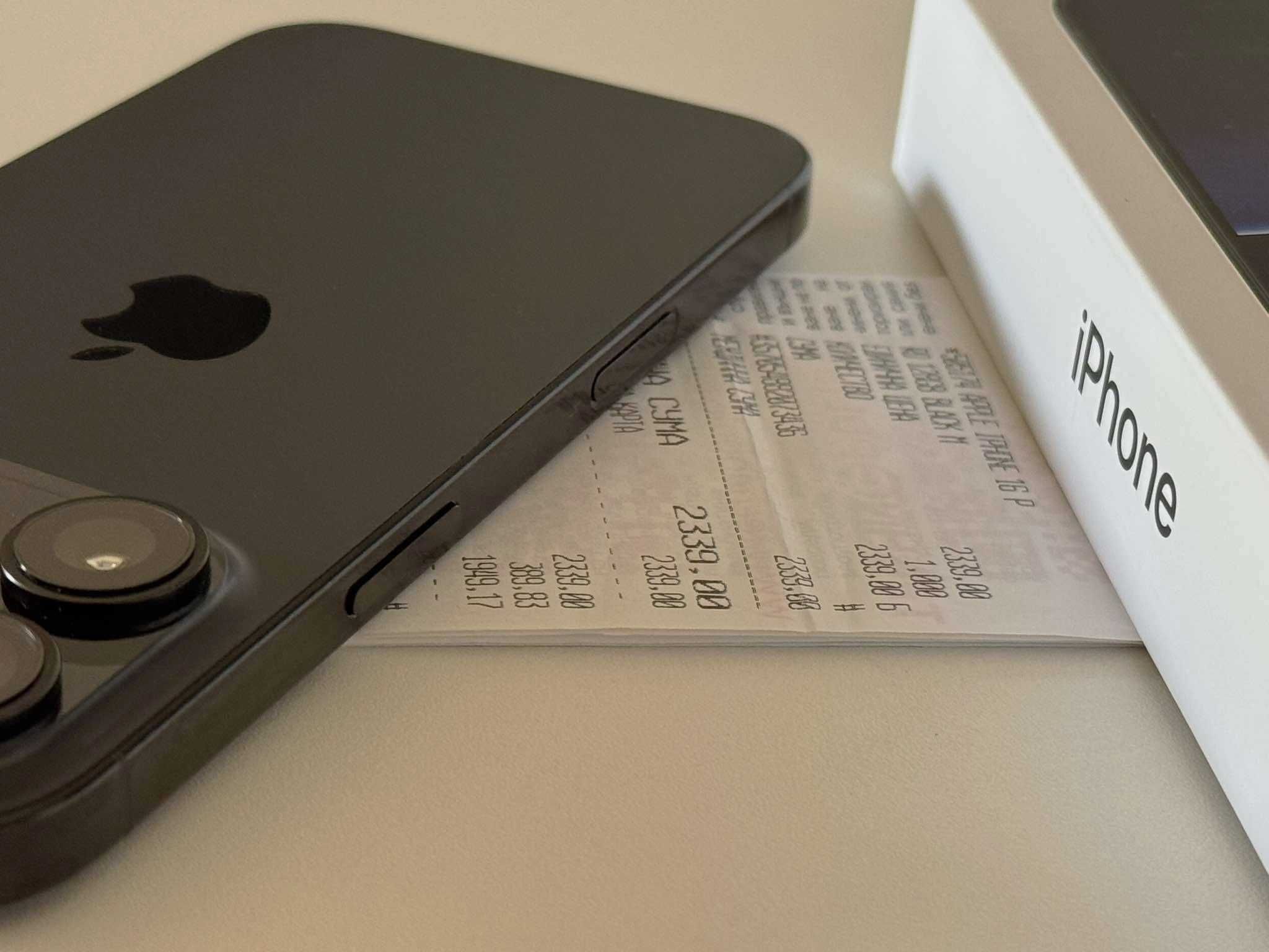 Бартер! 2г.Гаранция! iPhone 16 Pro Black Titanium (Черен)