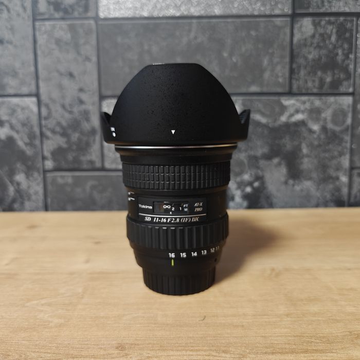 Obiectiv foto tokina 11-16 f2,8 if dx pt Nikon