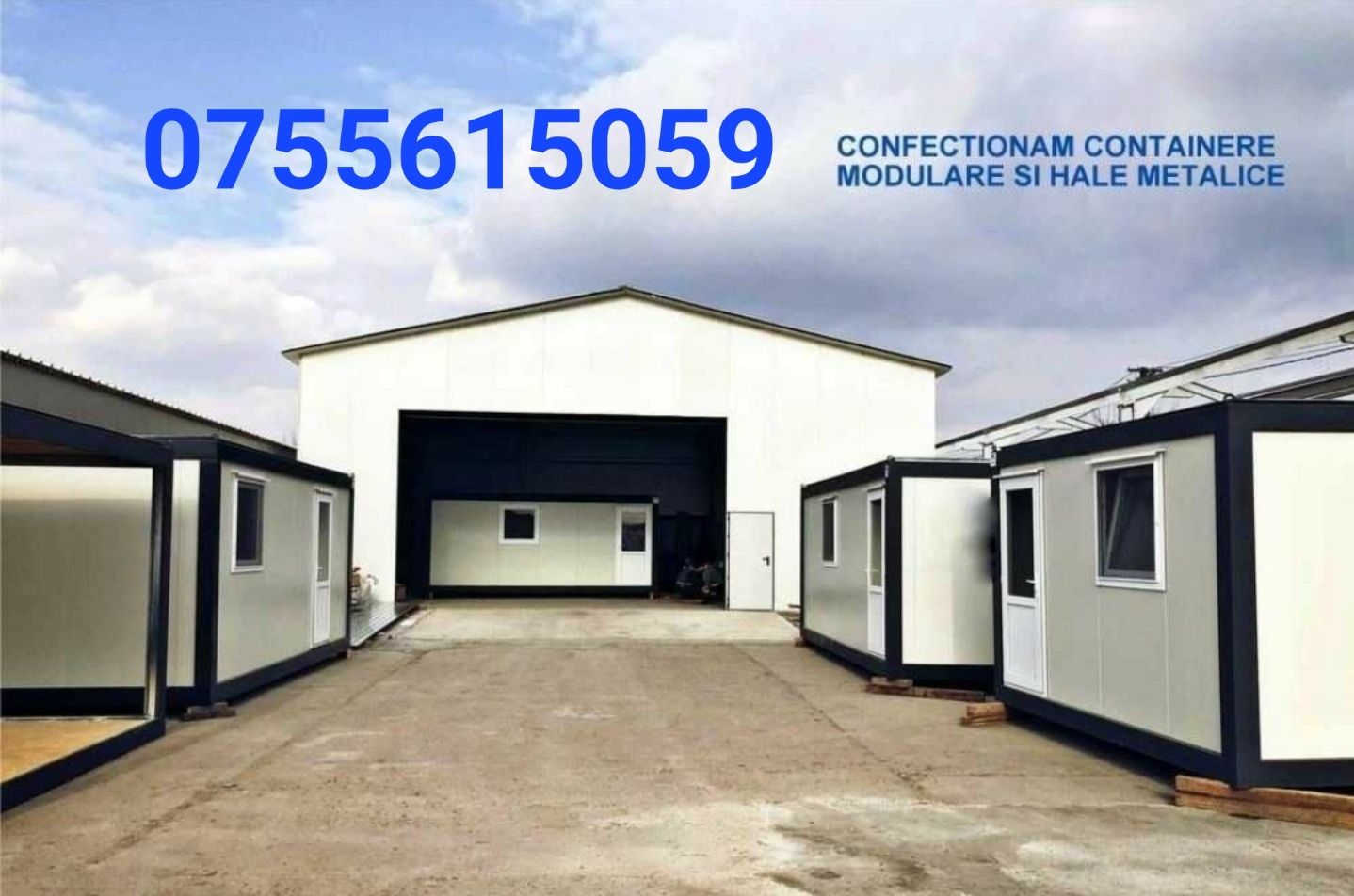 Vand hale metalice din europrofile , oferim livrare și montaj