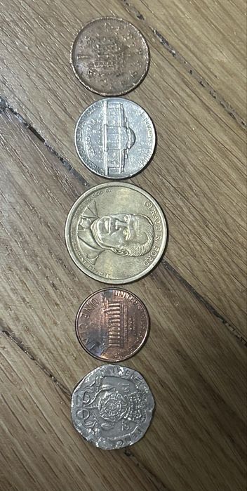 Vând colecție de 23 de monede pt. colecționari,stare impecabilă