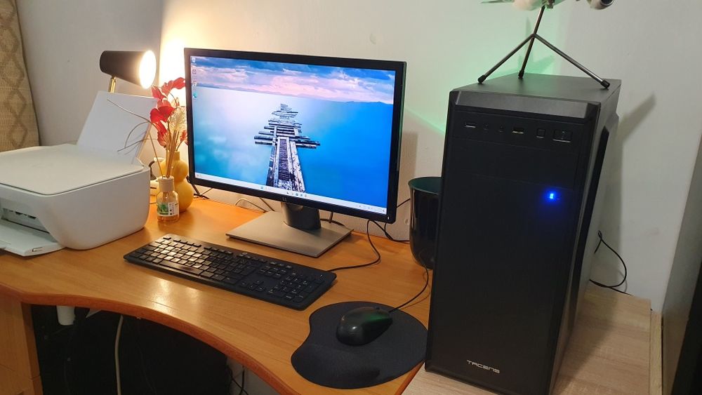 PC i7 11700 + monitor 24" + imprimanta