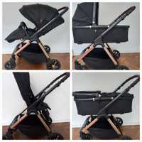 Комбинирана детска количка Cangaroo - Empire, черна
Количката е използ