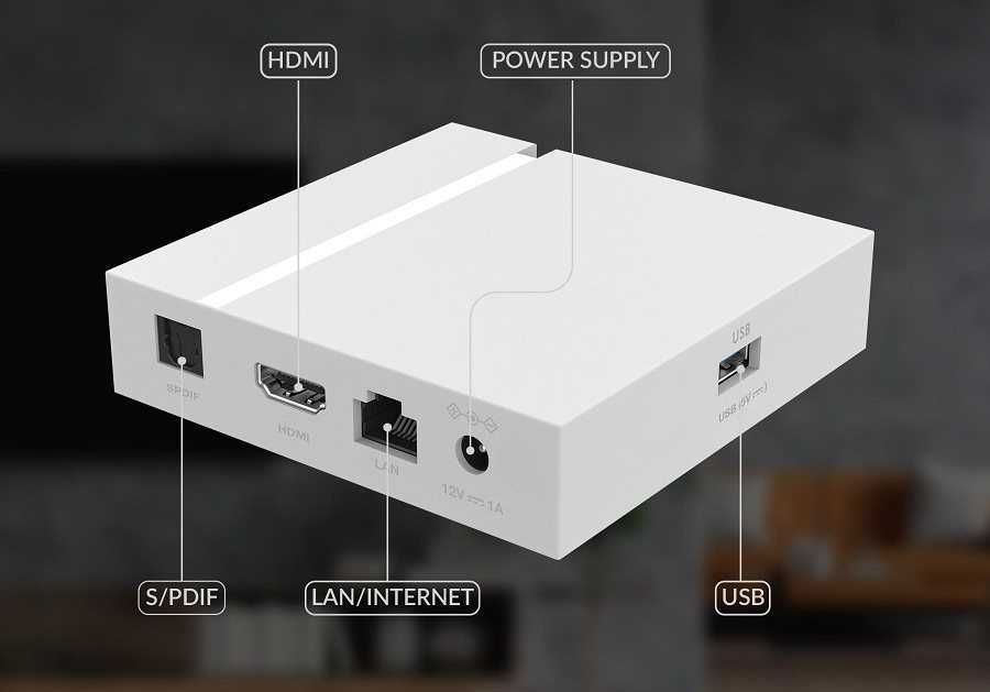 Player multimedia, box TV 4K STRONG LEAP-S3+, 16GB, android 11 alb NOU