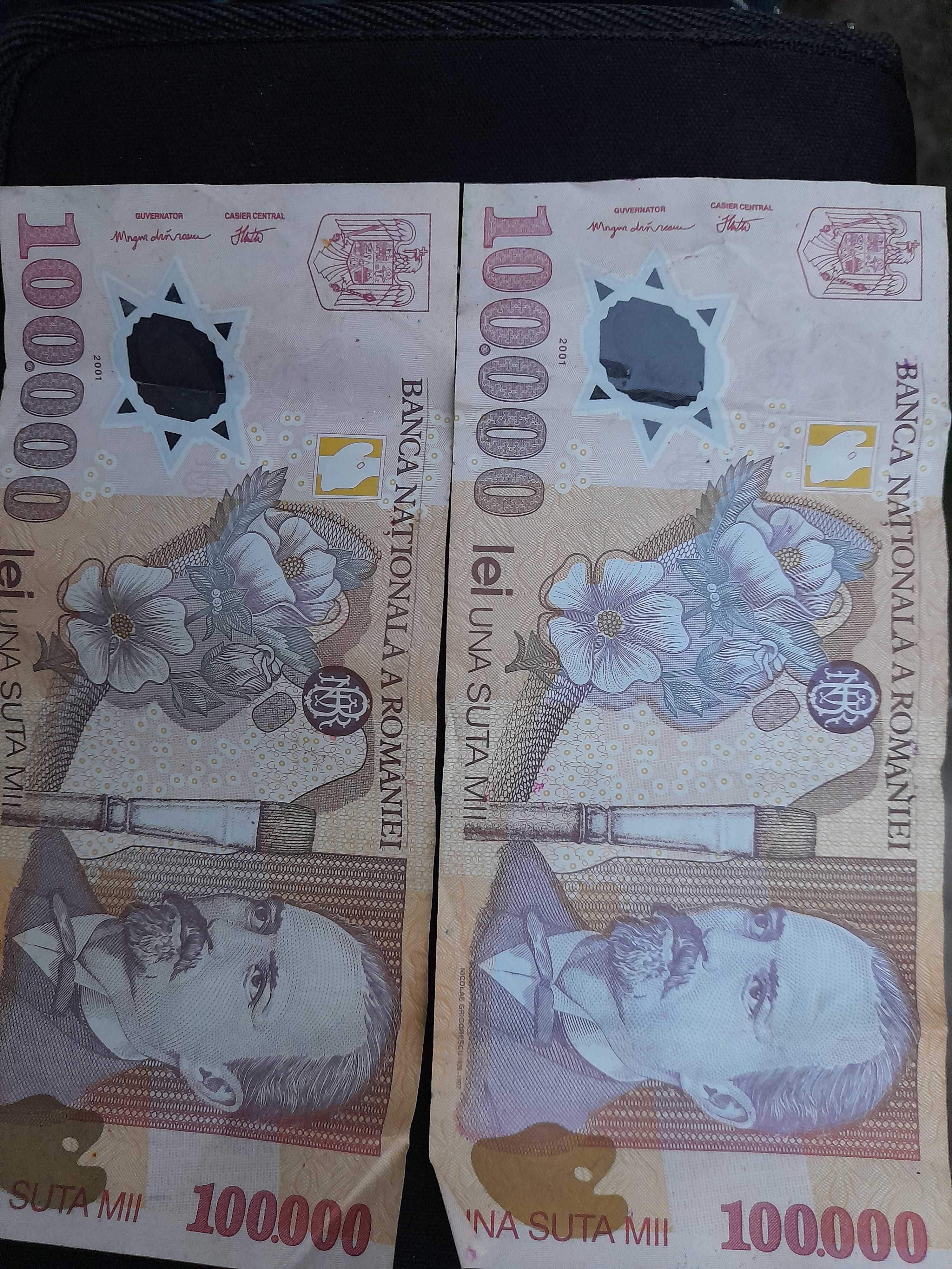 Vând 3 bacnote pentru colecție