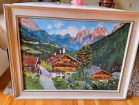 Картина Алпийски пейзаж,Южна Германия!