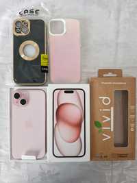 Vand Iphone 15 Pink nou