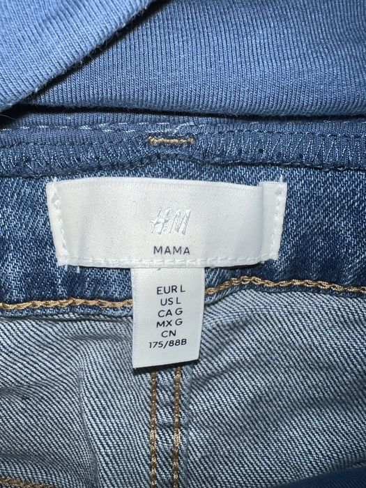 Дънки и ленен панталон за бременни H&M без следи от ползване