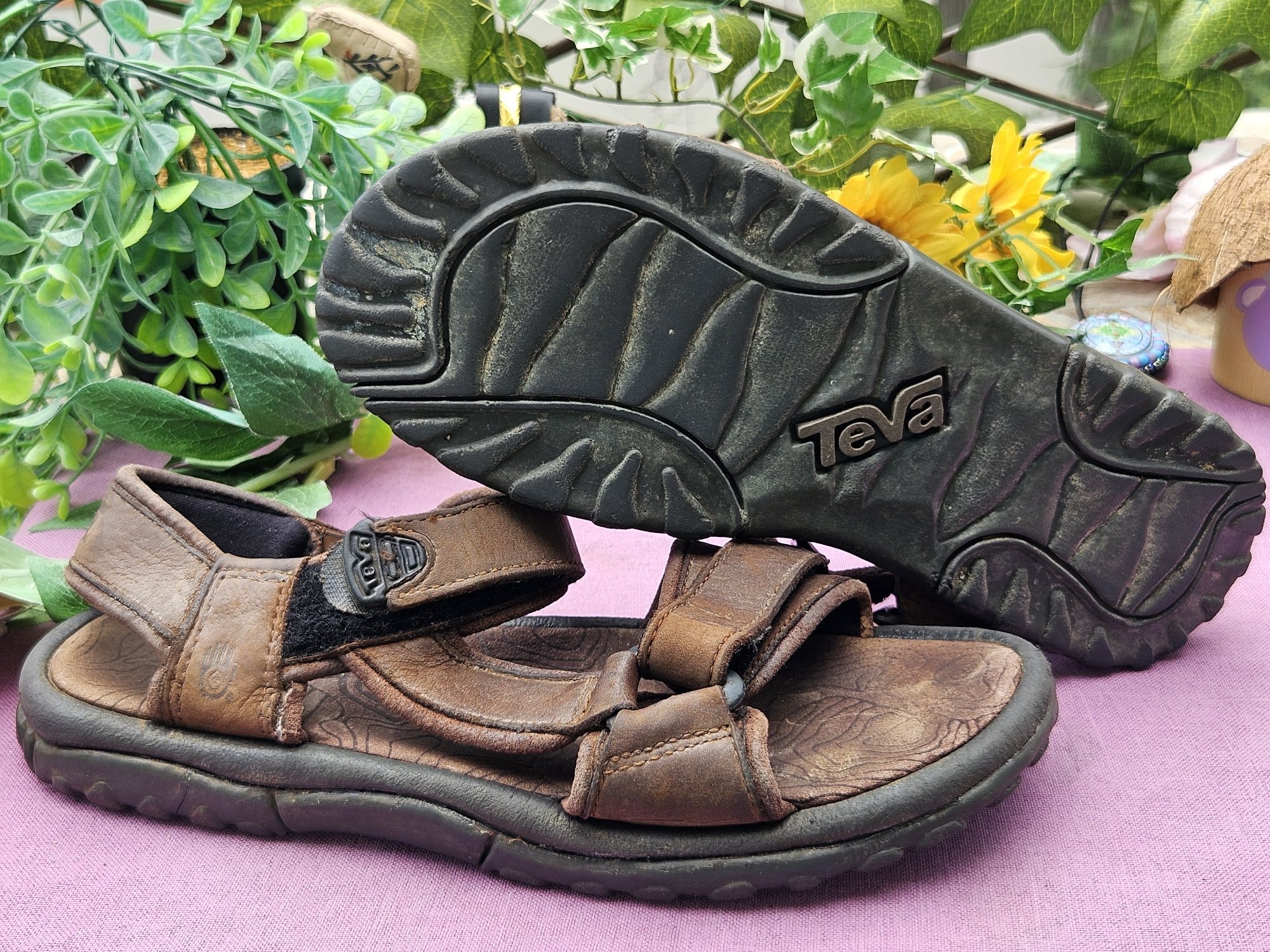 Teva сандали естествена кожа N39