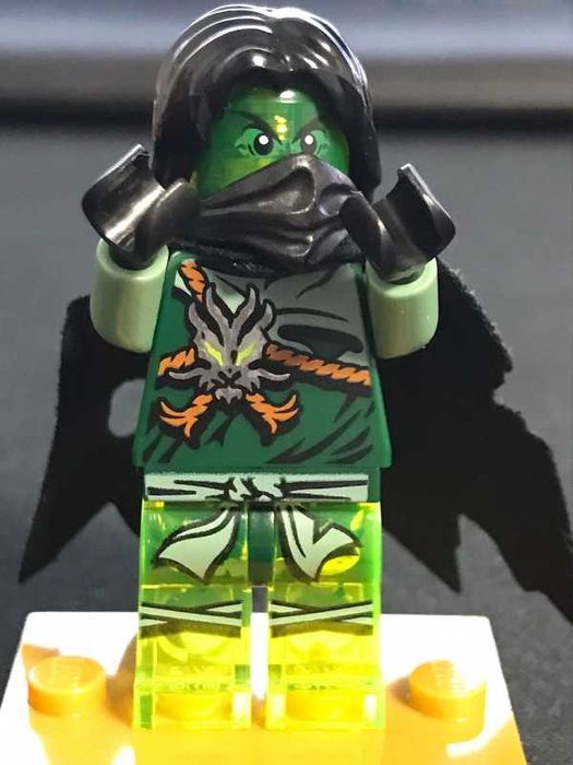 Morro - Black Tattered Cape LEGO Ninjago Minifigure njo163