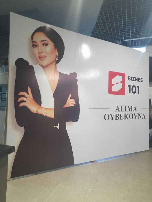 Баннер ва оракал, штендер, паук. Барча реклама хизматлари.