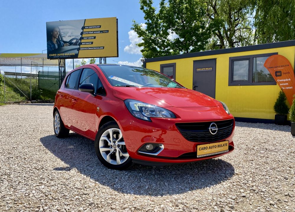 Corsa 09.2015 -1.4Turbo 100Cp -Euro 6 Km Reali Parc Auto Rate Garantie