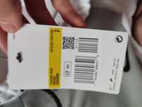 Pantaloni de tech alb/gri