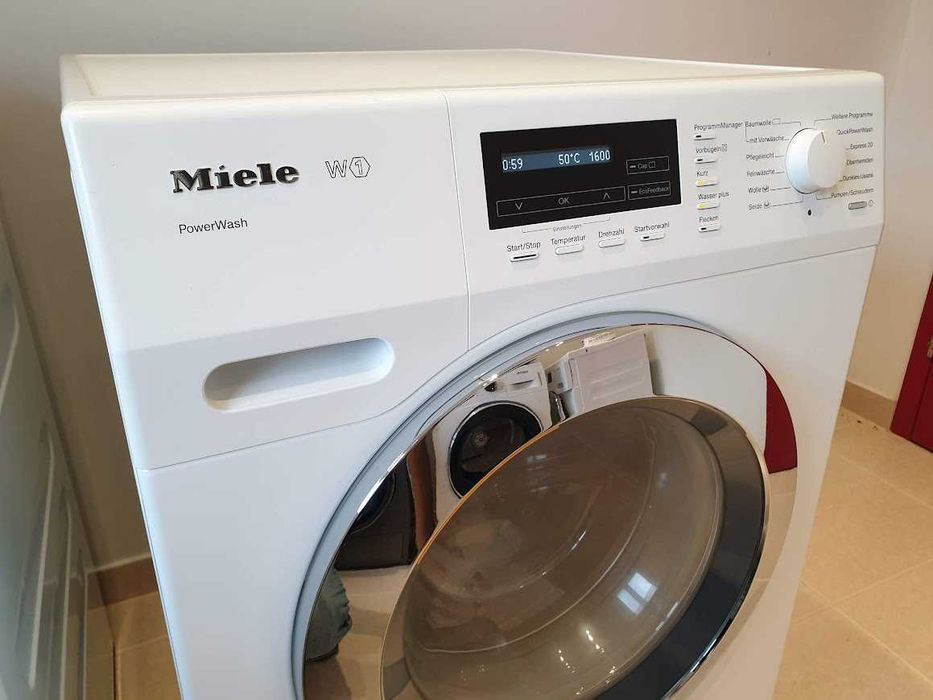 1600rpm Пералня Miele W1 PowerWash Миеле 12м Гаранция