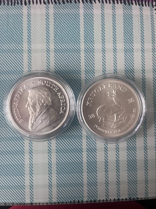 Moneda de argin 1oz krugerrand