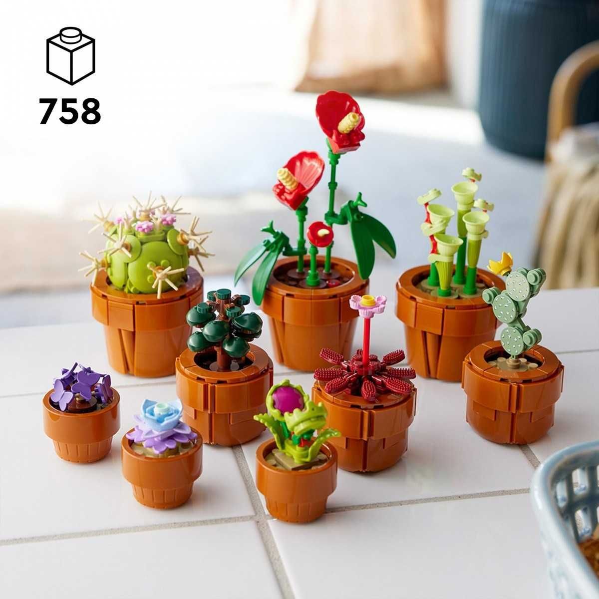 LEGO® Icons Botanical – 9 малки растения