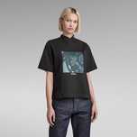 Оригинална дамска тениска G-Star Raw Eye XS , S нова oversize