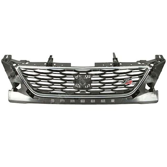 Grila masca radiator Seat Leon (5f), 11.2012-2017 Model Fr, parte montare centrala, 67C105-5,