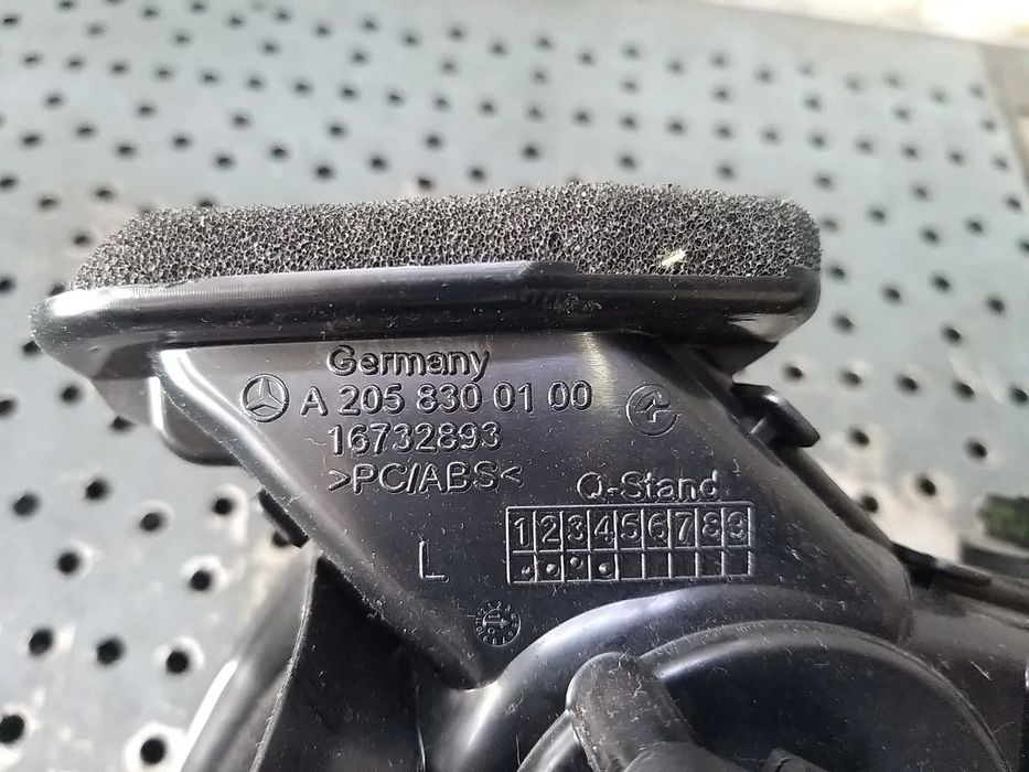 Conducta ventilatie stanga interior mercedes c class w205 a2058300100