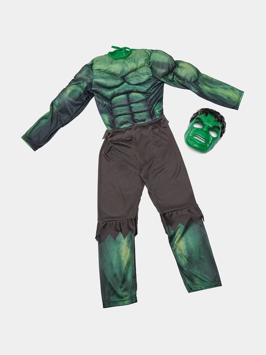Карнавальный костюм супергероя для детей ", "Халк",