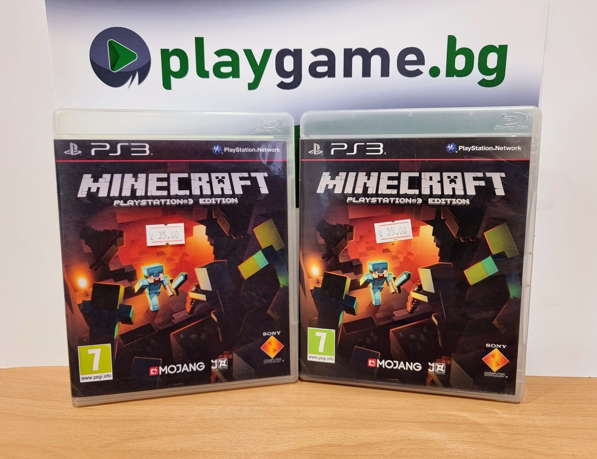 Игра Minecraft за PS3