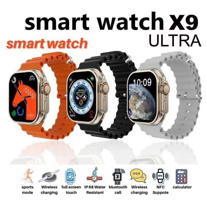 Умные часы, smart watch X9 ULTRA, супер качество, смарт часы, Белый