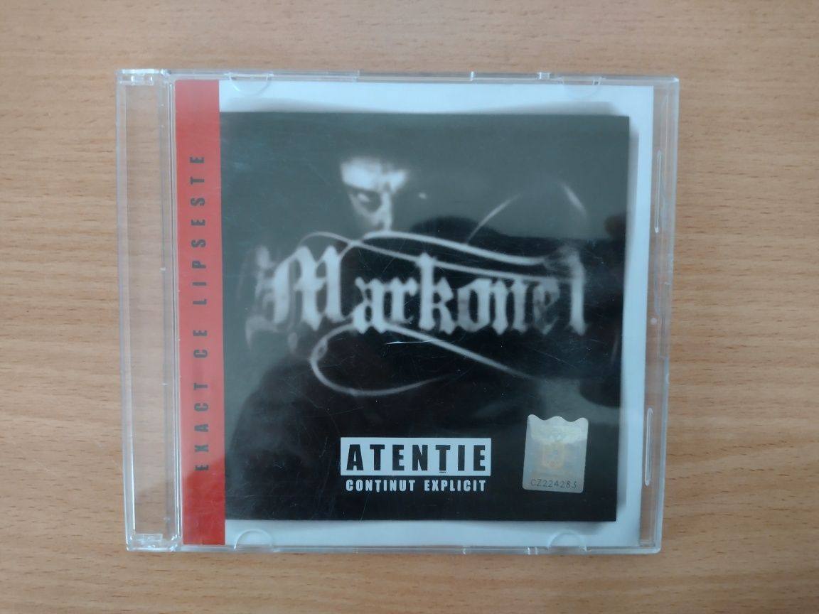 CD rap/hip-hop românesc MarkOne1 - Exact ce lipsește