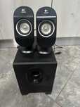 Тонколони , буфер Logitech X-210 2.1 за компютър