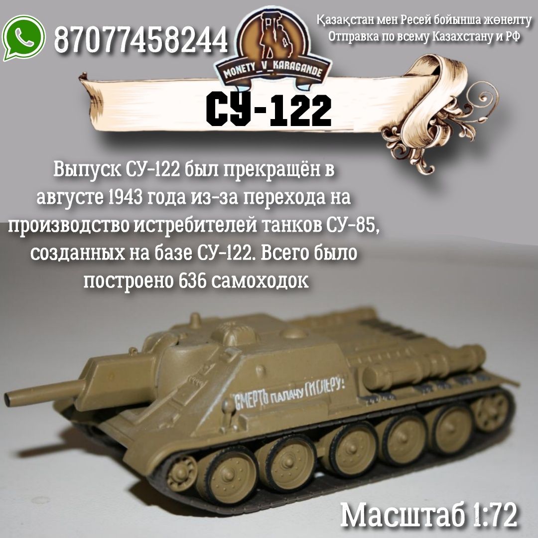 Модели танков 1:72