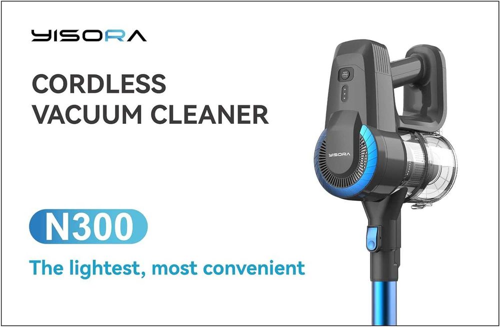 Aspirator vertical Yisora N300 6 in 1, 20Kpa,2200mAh Sigilat !