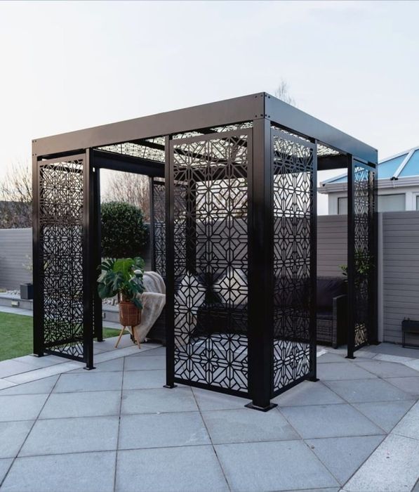 Pergole Metalice de Grădină & Foișoare – Fabricate Manual la Comandă