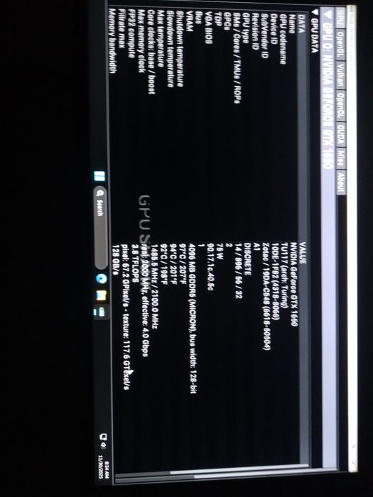 GTX 1650 4GB de vanzare