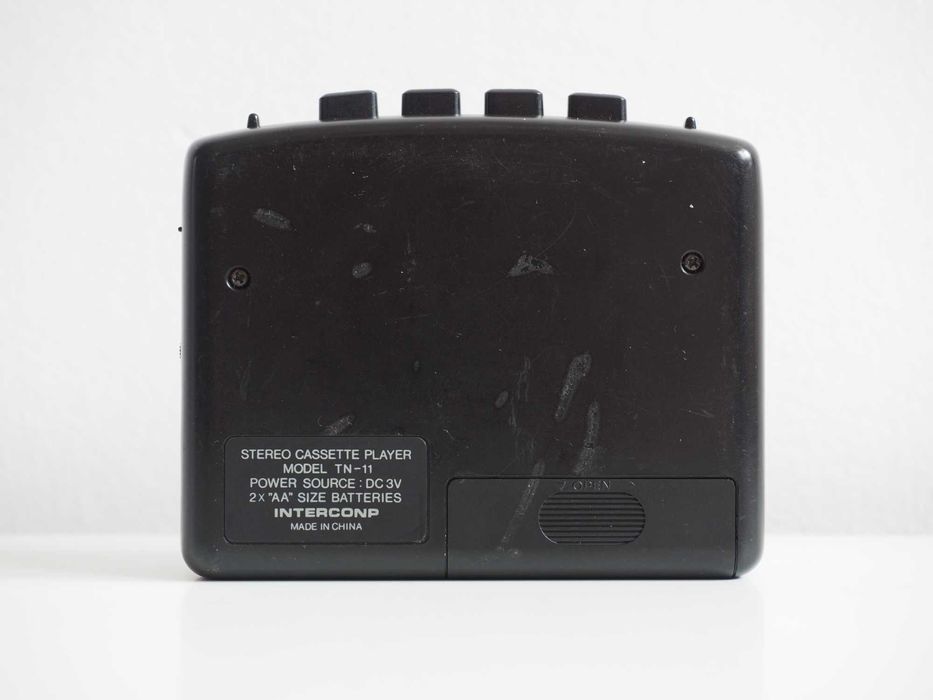 Casetofon Intercomp TN-11, radio, ceas, reportofon, funcțional, player