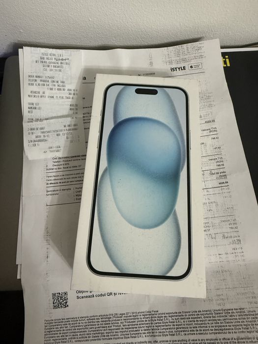  Apple iphone 15 Plus 256GB impecabil garantie 1 an !