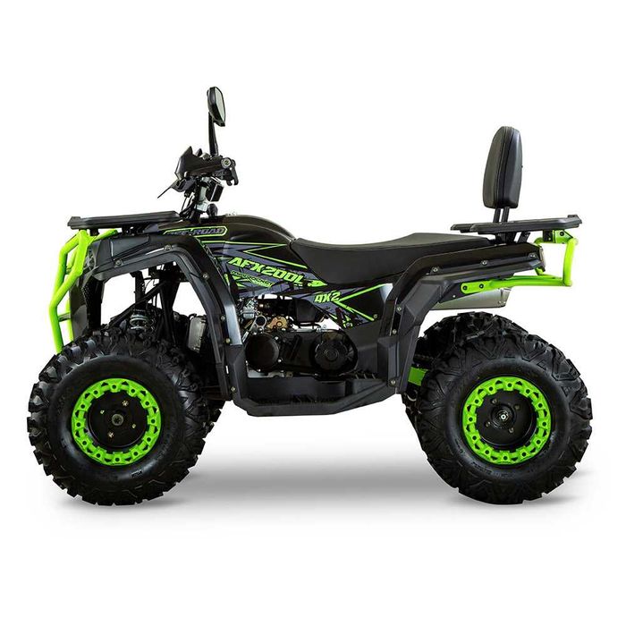 Atv 200cc AFX 4T benzina 10" automata negru/verde