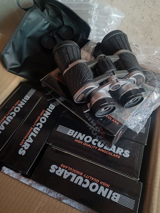 Российский оригинальный БИНОКЛЬ БПЦ "БАЙГЫШ" 10Х50 Binokl Durbin