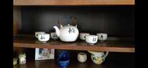 Set vintage de colectie ceainic si cesti chinezesti