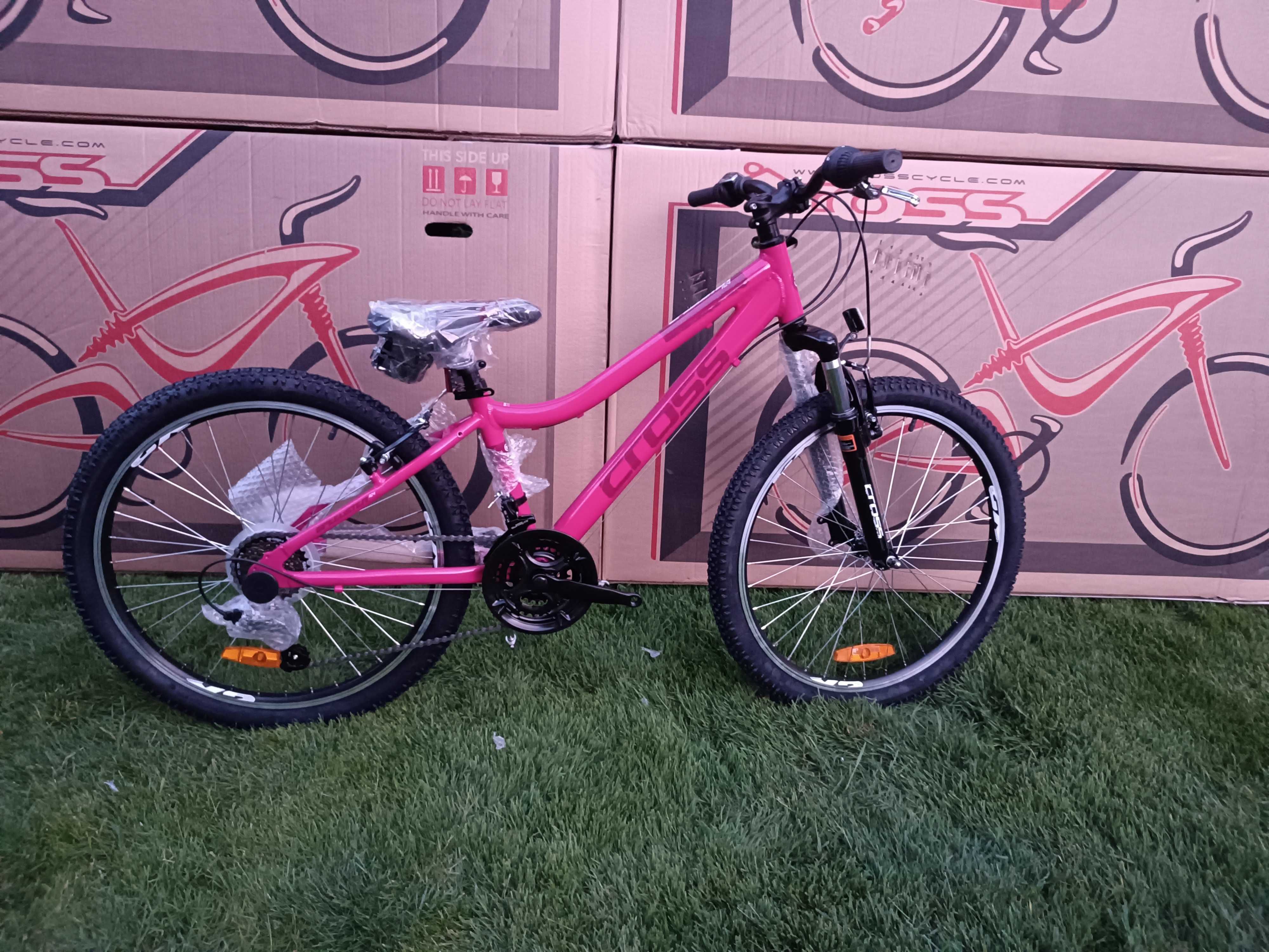 НОВ Детски велосипед 24" Cross Speedster girl