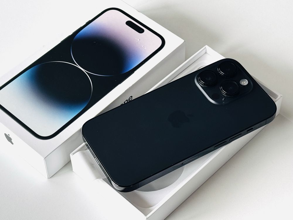 Iphone 14 Pro 128GB Black Гаранция 1 година