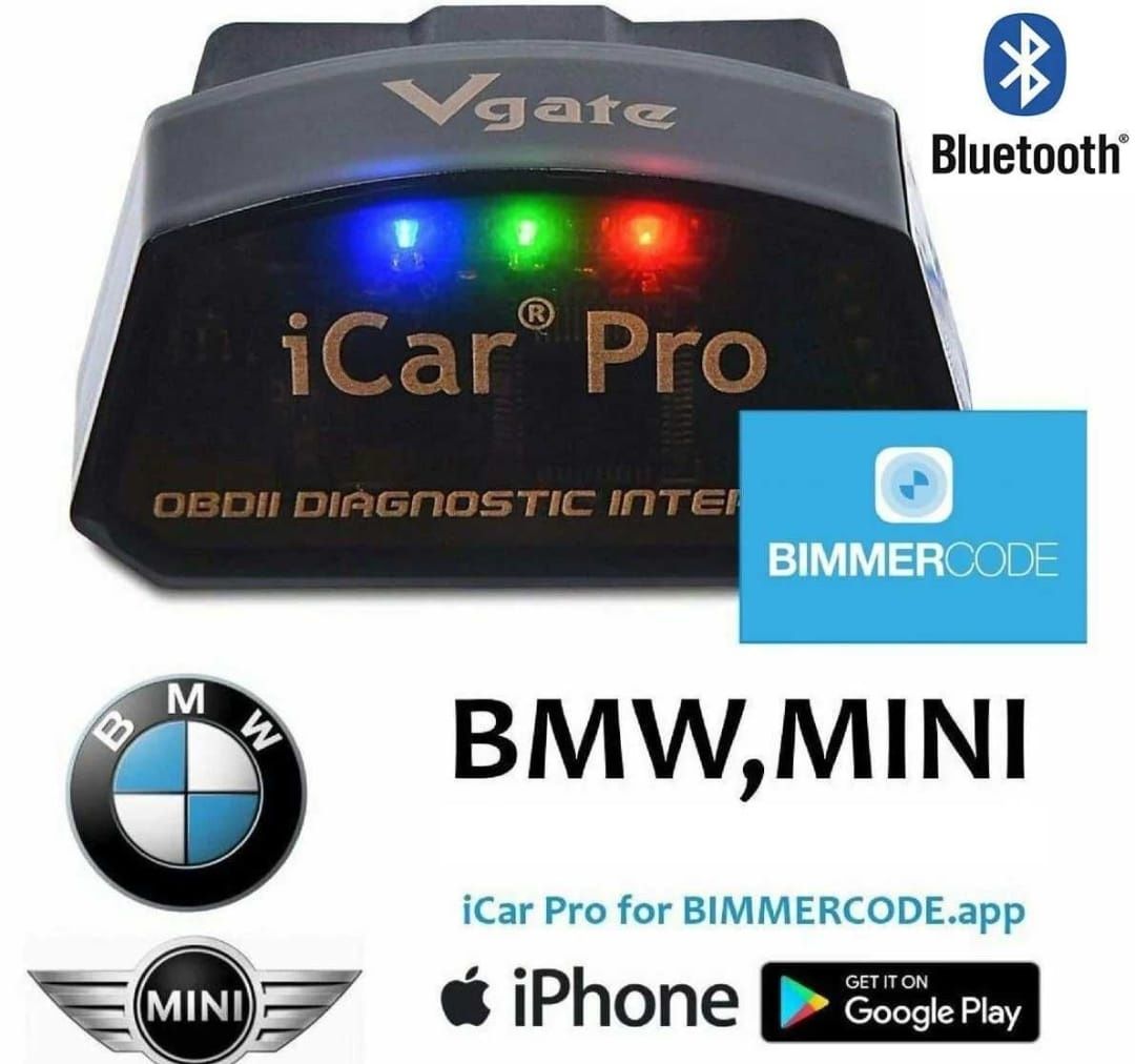 Aparat BMW iCar Pro Bimmer Code și bimmerlink tester BMW seriile F/G