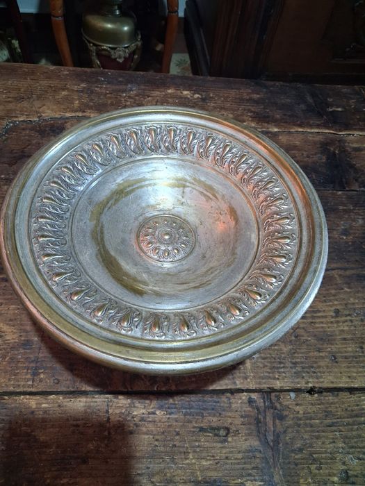 Fructiera alamă argintata