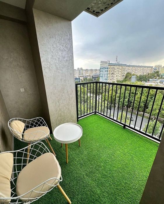 Сдается 2х ком квартира в новостройке, ор-р: м-в Ойбек, 55м²