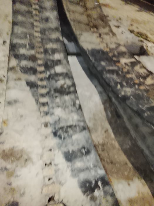 Senile cauciuc miniexcavator