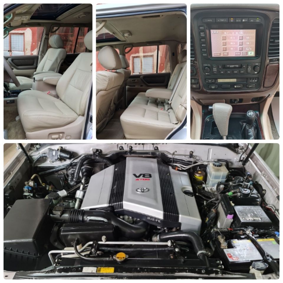 Toyota Land Cruiser J100 4.7 Benzina+Gaz Autoutilitara N1 4 Locuri 4X4