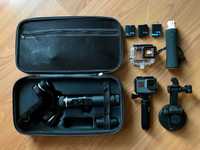 Gimbal FeiyuTech g6 plus + GoPro Hero 6 Black + accessories