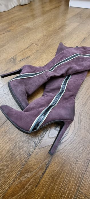 Ботуши естествен велур