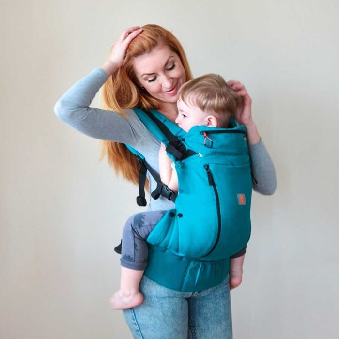 от 6+ месеца | Ергономична раница с мрежа Nashsling Next Air -  Rox