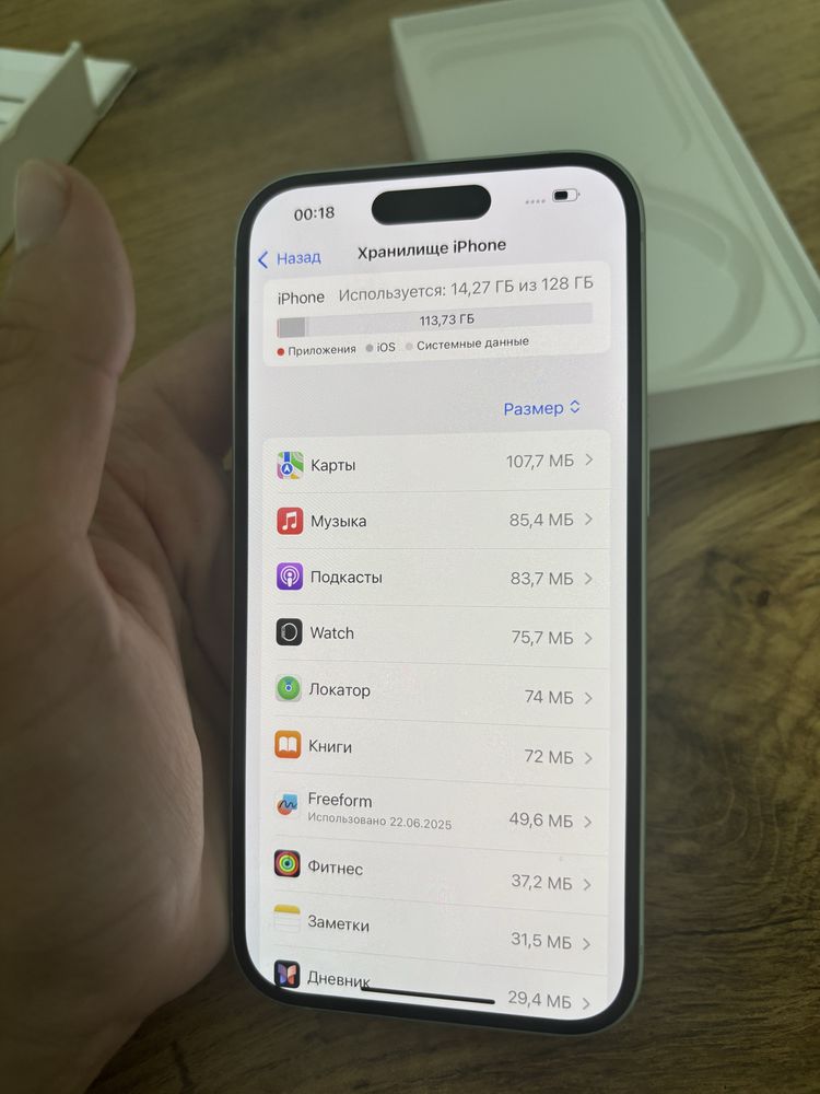 Iphone 15 {91%} зеленый цвет