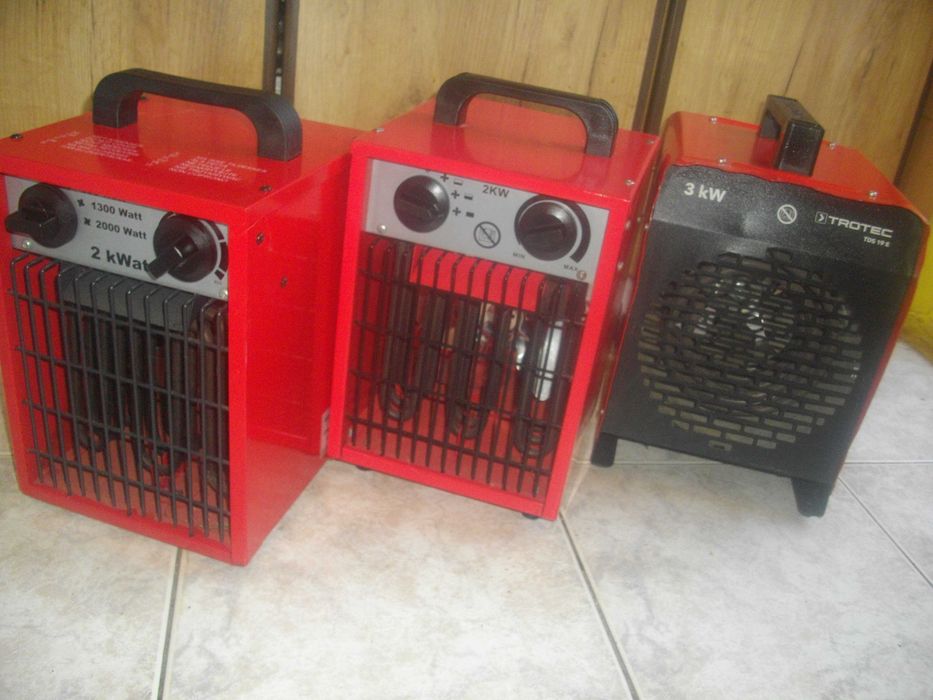 3KW-2KW/3000-2000 Ват-Ел.Калорифер-Отоплител-Печка-Метална-Холандия