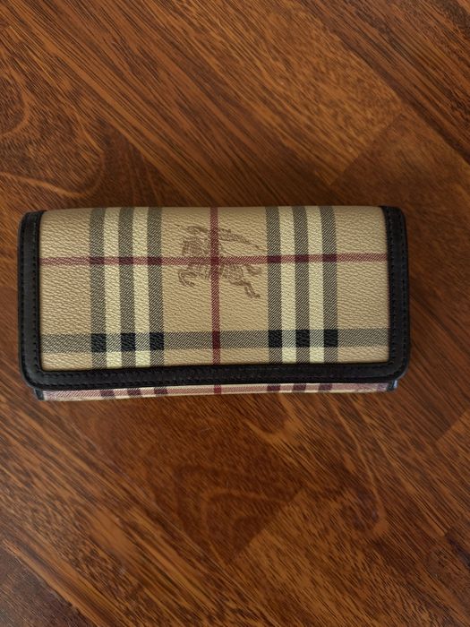 Портмоне BURBERRY Haymarket Check Penrose Continental