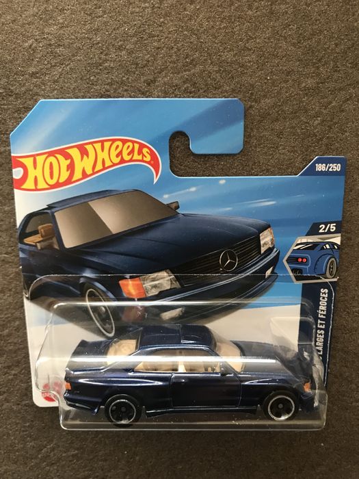 Mercedes-benz 560 SEC AMG ‘89 hot wheels hoteheels мерцедес количка